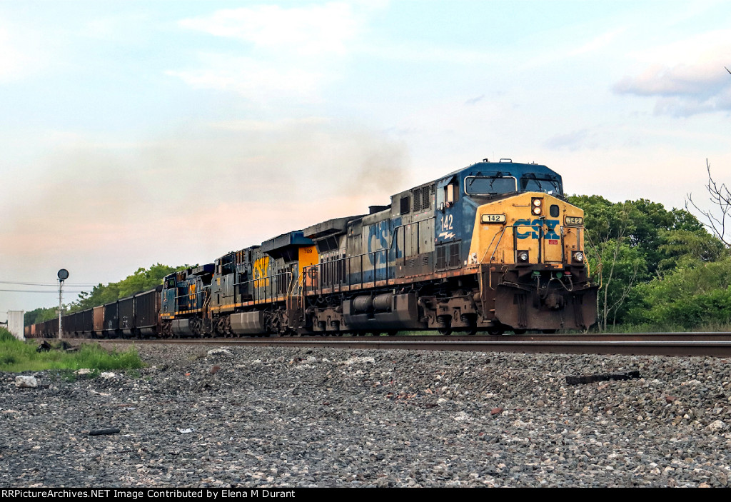 CSX 142 on C-731